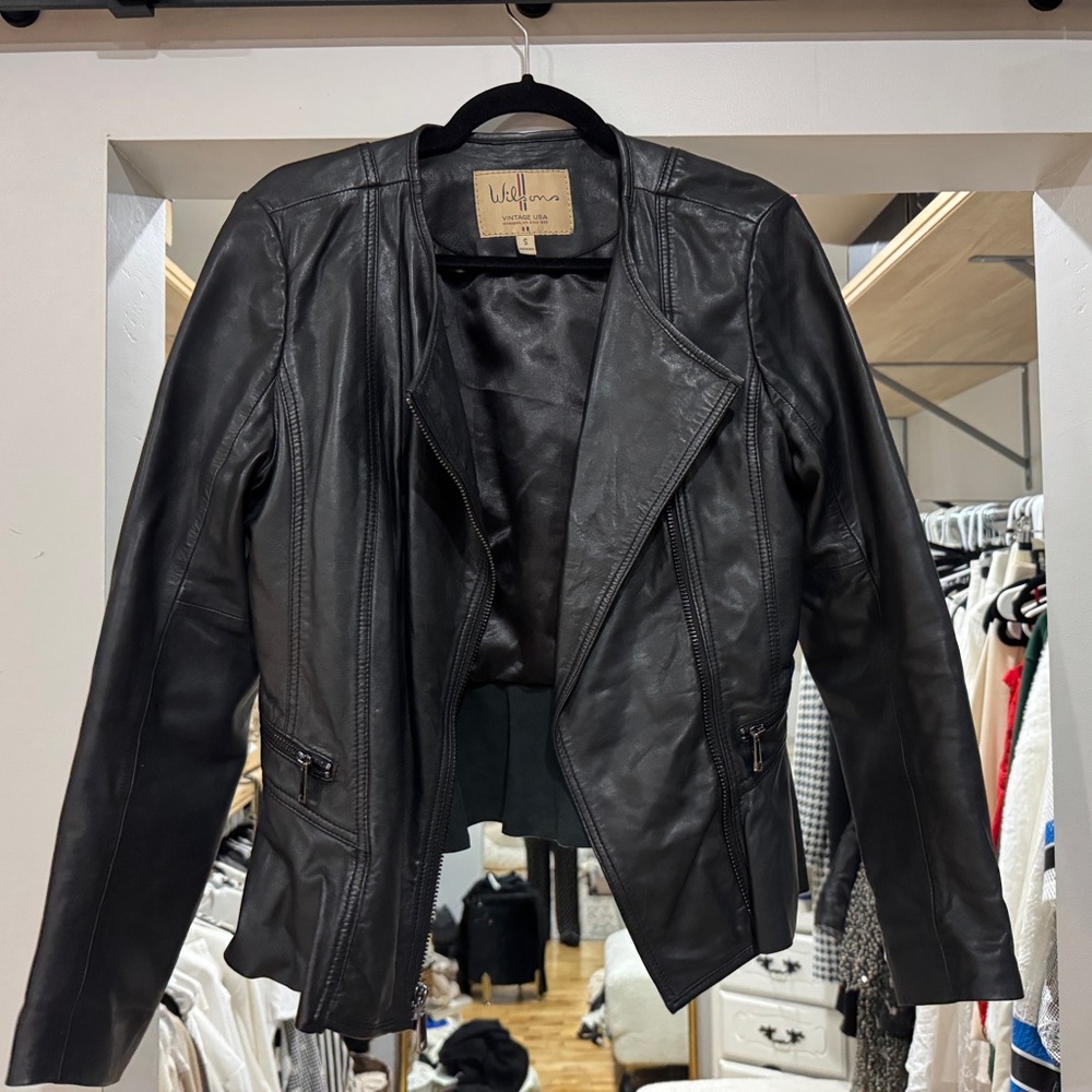 Wilsons Leather Black Women's Jacket